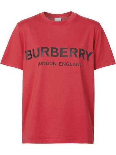 Burberry футболка с логотипом 8021272