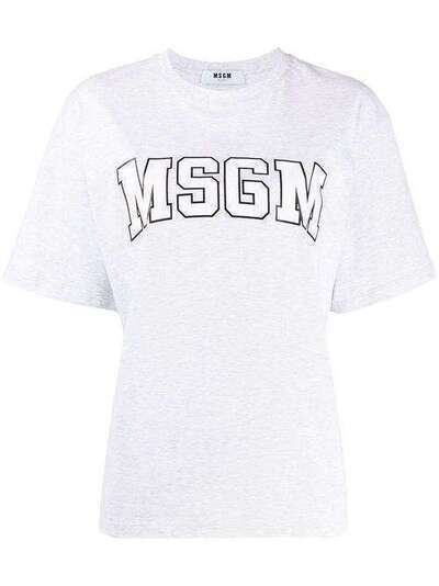 MSGM футболка с логотипом 2841MDM162207296