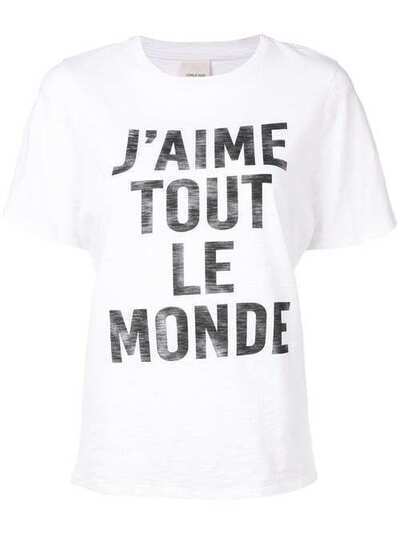 Cinq A Sept футболка 'J'aime Tout Le Monde' ZT1352392Z