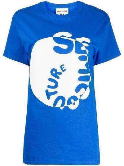 Semicouture футболка с логотипом Y0SJ41