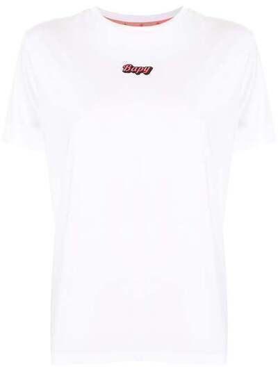 BAPY BY *A BATHING APE® футболка с вышитым логотипом и короткими рукавами BTE1129