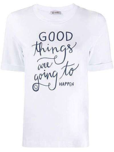 Peserico футболка с принтом Good Things M06607J0Q300070
