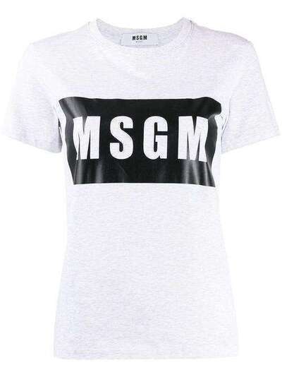 MSGM футболка с логотипом 2841MDM95207296