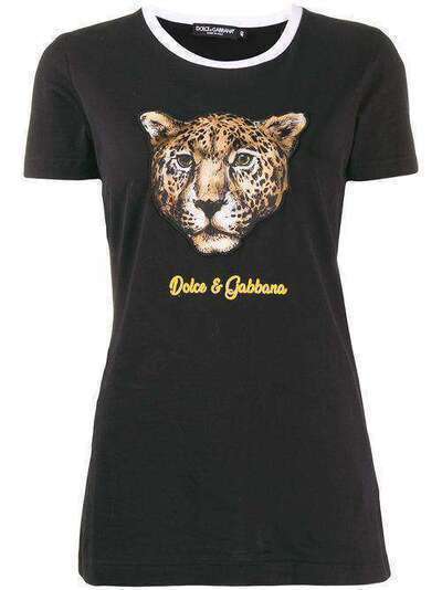 Dolce & Gabbana футболка с принтом F8H32ZG7TAX