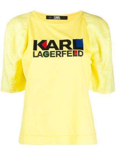 Karl Lagerfeld футболка с графичным принтом 201W1740730