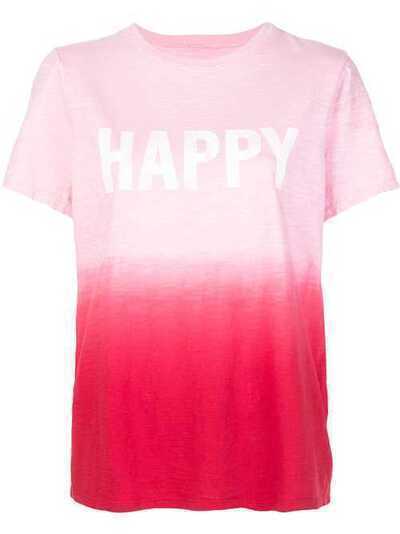 Cinq A Sept футболка Happy с принтом тай-дай ZT3682392Z