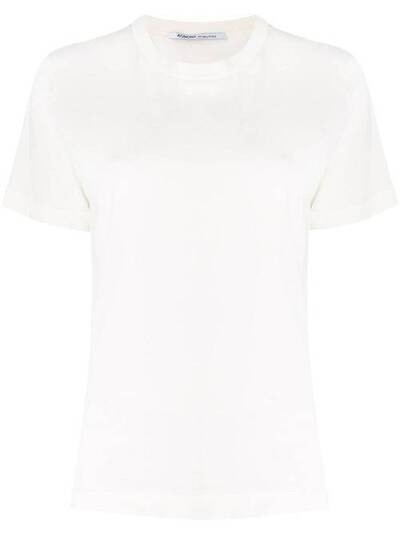 Agnona футболка свободного кроя с круглым вырезом ATE00A1919