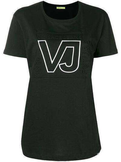 Versace Jeans Couture logo print T-shirt B2HSA7G036259