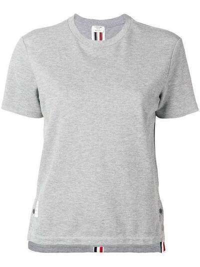 Thom Browne футболка пике свободного кроя с полосками FJS013A00050