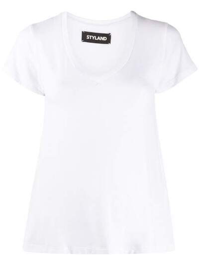 Styland футболка свободного кроя с V-образным вырезом MWT00520810