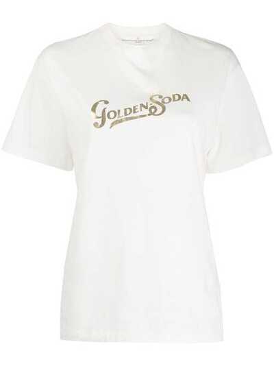 Golden Goose футболка с принтом Golden Soda G35WP124S1