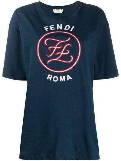 Fendi футболка Karligraphy FAF127AB4I