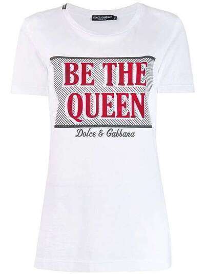 Dolce & Gabbana футболка с принтом F8H32TG7TAY
