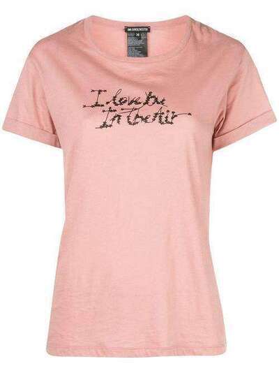 Ann Demeulemeester футболка с принтом Love You 19022461232