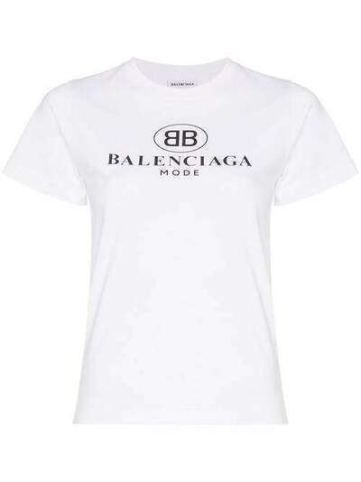Balenciaga футболка с короткими рукавами и логотипом 556110TYK23