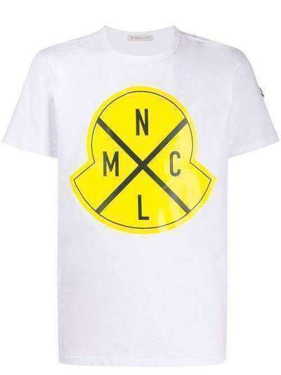 Moncler футболка с логотипом 8C736208390T