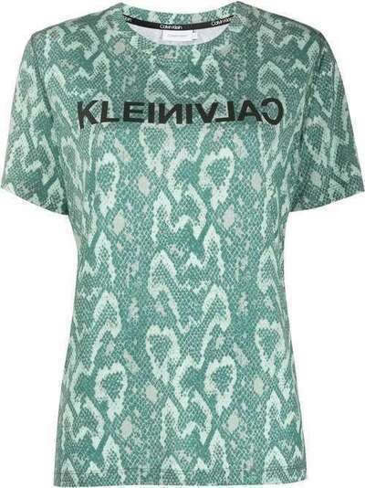 Calvin Klein рубашка со змеиным принтом K20K201724