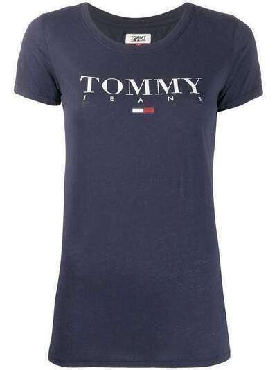 Tommy Jeans футболка Essential кроя слим с логотипом DW0DW07524