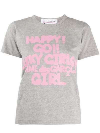 Comme Des Garçons Girl футболка с графичным принтом NDT013051C1