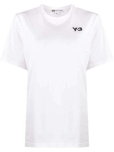 Y-3 футболка с круглым вырезом и графичным принтом FN5722