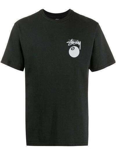 Stussy футболка Lucky Eight с круглым вырезом 1904519