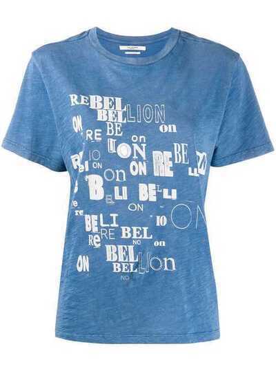 Isabel Marant Étoile футболка Rebellion из джерси TS069520P038E