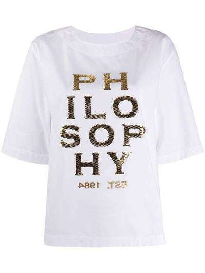 Philosophy Di Lorenzo Serafini футболка с логотипом A0233726