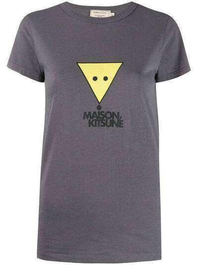 Maison Kitsuné футболка с логотипом DW00121KJ0005