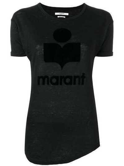 Isabel Marant Étoile футболка с логотипом TS029900M009E