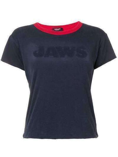 Calvin Klein 205W39nyc двусторонняя укороченная футболка Jaws 92WWTF22