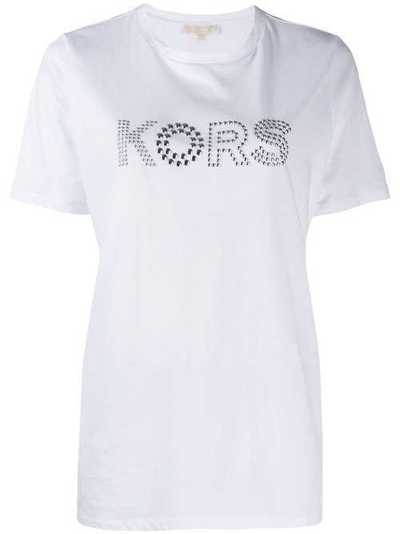 Michael Michael Kors футболка с декорированным логотипом MU95M9697J