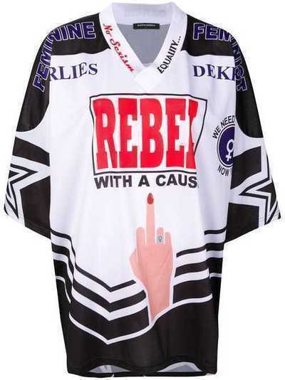 Marlies Dekkers футболка джерси 'Feminist Rebel American' 19843