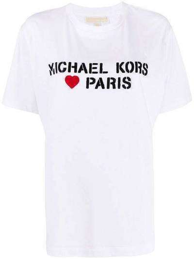 Michael Michael Kors футболка с принтом MS05MK097J