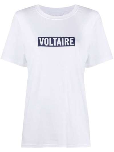 Zadig&Voltaire футболка с логотипом SJTR1812F