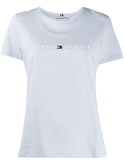 Tommy Hilfiger футболка с вышитым логотипом WW0WW26868C1O