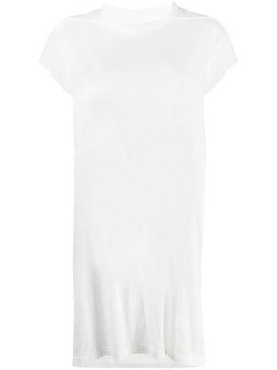 Rick Owens длинная футболка с короткими рукавами RP20S1211JA