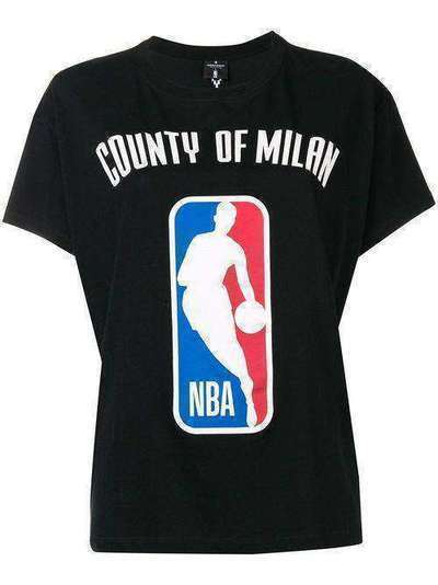 MARCELO BURLON COUNTY OF MILAN футболка с логотипом NBA CWAA030E180011861088
