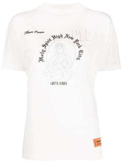Heron Preston футболка Holy Spirit с короткими рукавами HWAA013R209140150105