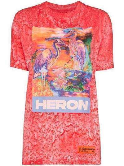 Heron Preston футболка с принтом HWAA015R209140132888