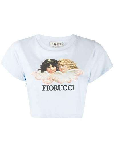 Fiorucci укороченная футболка Vintage Angels WWCTVANCJPB