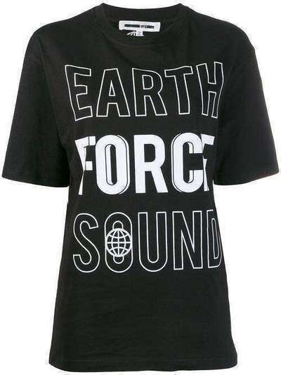 McQ Alexander McQueen футболка Earth Force Sound 494256RNJ14