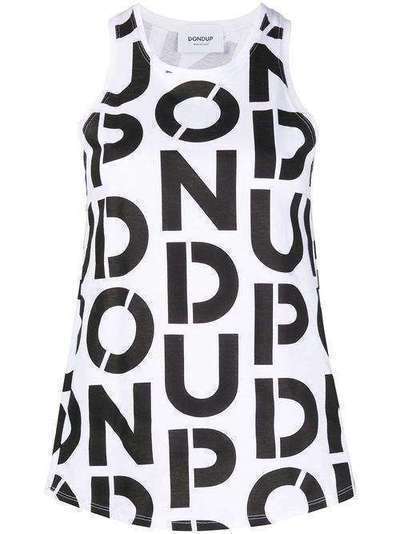 Dondup футболка без рукавов с логотипом S815JF0267DZB5