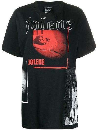 Ann Demeulemeester футболка Jolene с принтом 20012453249