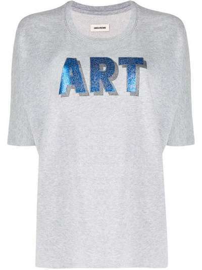 Zadig&Voltaire футболка Art с короткими рукавами и принтом SJTS7101F