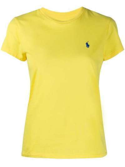 Polo Ralph Lauren футболка узкого кроя с вышитым логотипом 211734144021