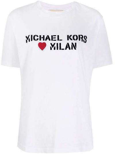 Michael Michael Kors футболка с принтом MS05MK297J