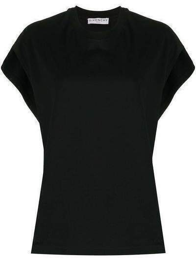 Givenchy футболка с рукавами кап BW70883013