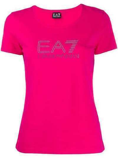 Ea7 Emporio Armani футболка с короткими рукавами и логотипом 6GTT60TJ29Z