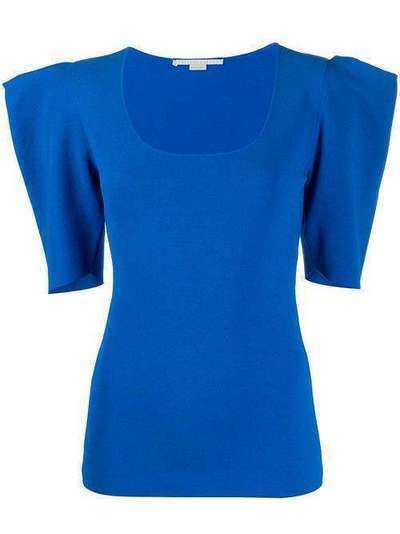 Stella McCartney футболка с объемными плечами 600076S2076