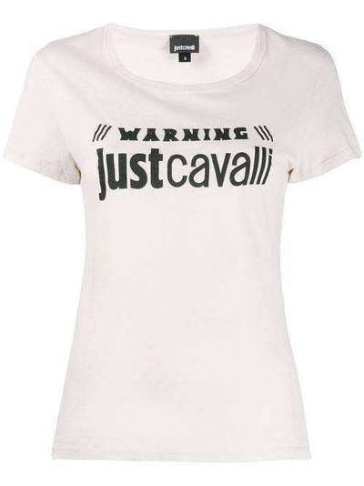 Just Cavalli футболка Warning S02GC0390N21463
